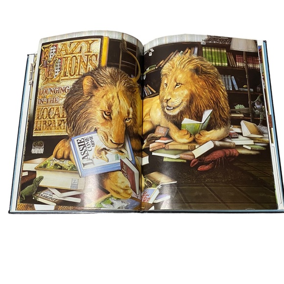 Animalia Alphabet Animal Hardcover Hardback Book 1986 by Graeme Base - Picture 3 of 10